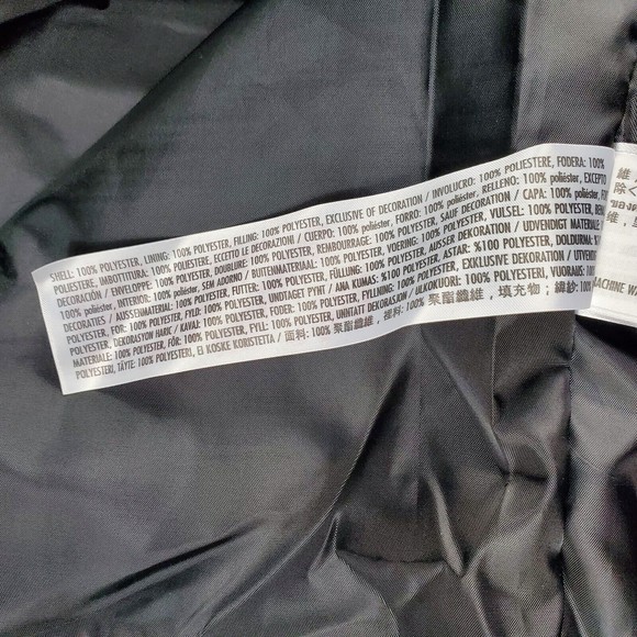 Disney Black and Gold Puffer Jacket - Picture 16 of 16